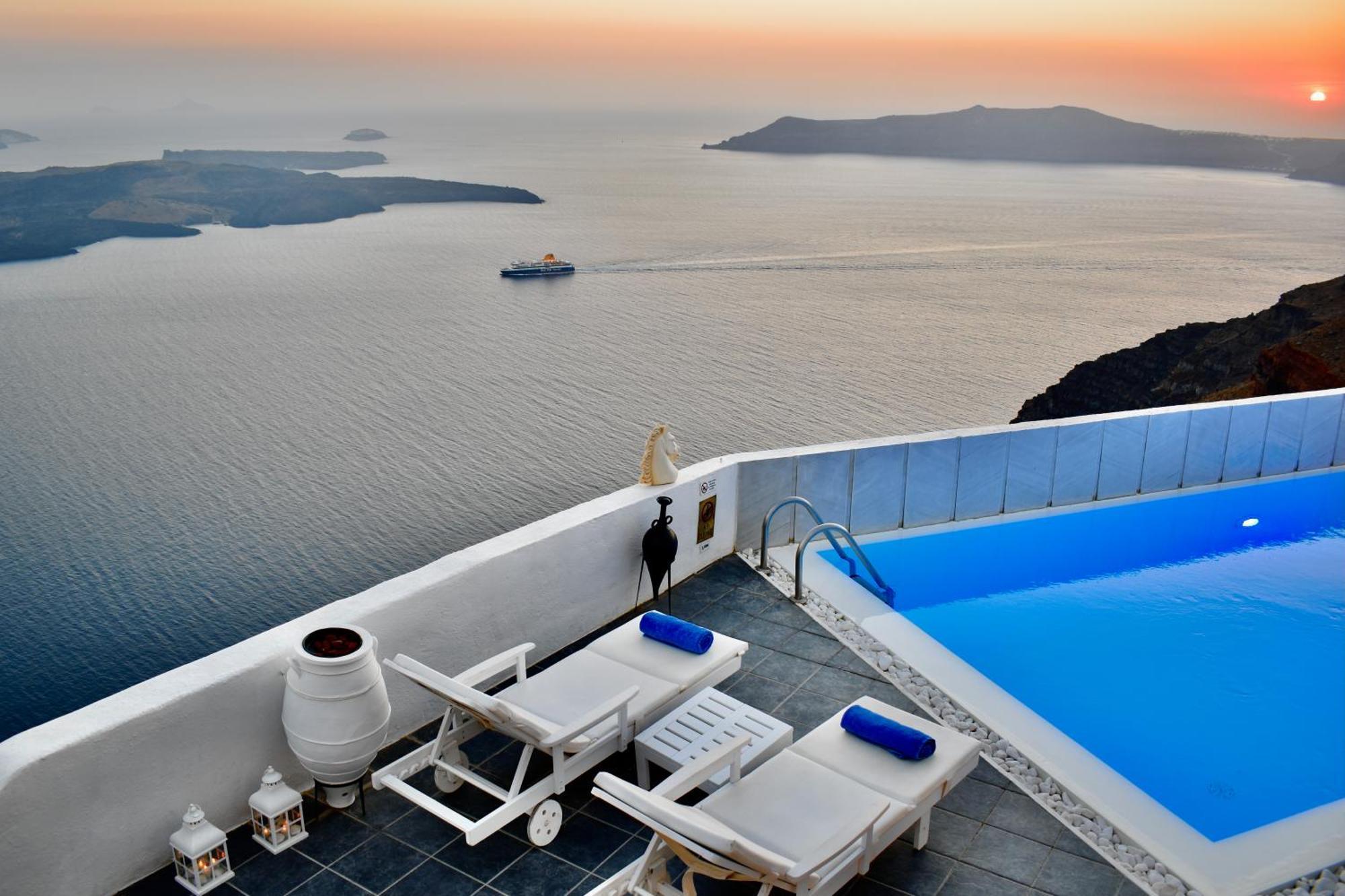 Aeolos Art & Eco Suites Adults Only Imerovígli Extérieur photo